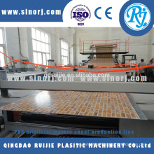 Folha/placa de mármore de imitação de PVC produção /extrusion linha /making máquina